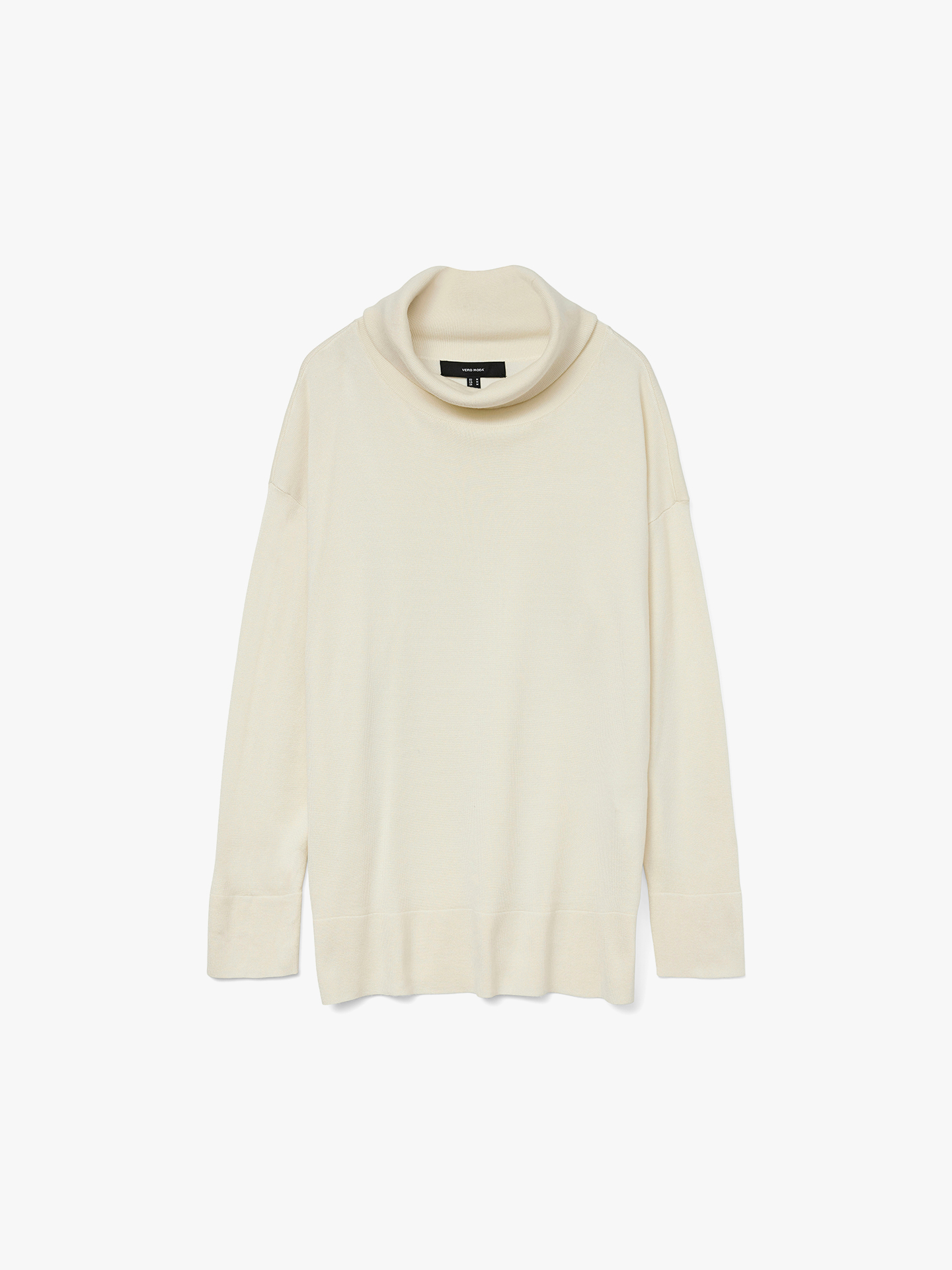 Camisola de Malha com Gola Alta