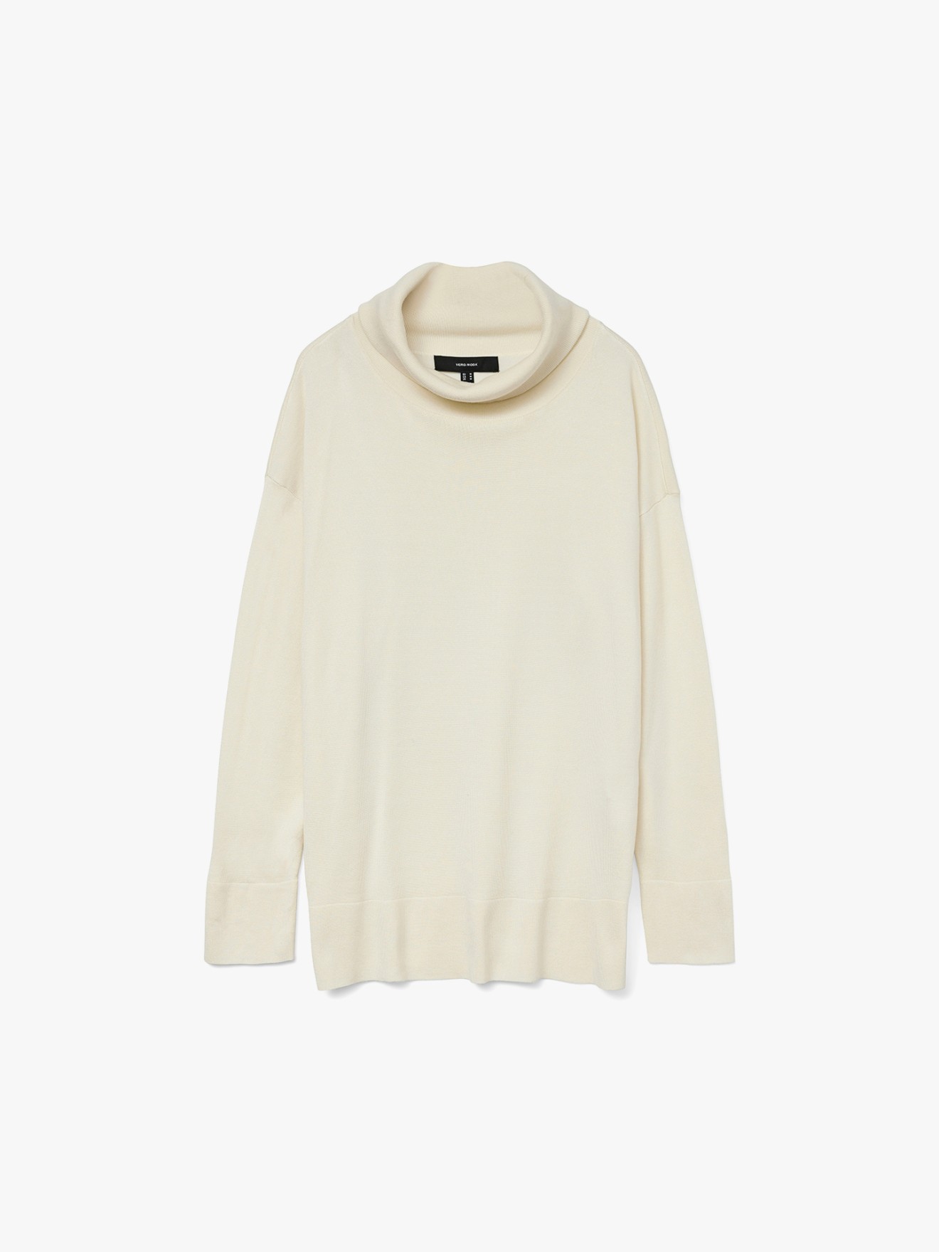 Camisola de Malha com Gola Alta