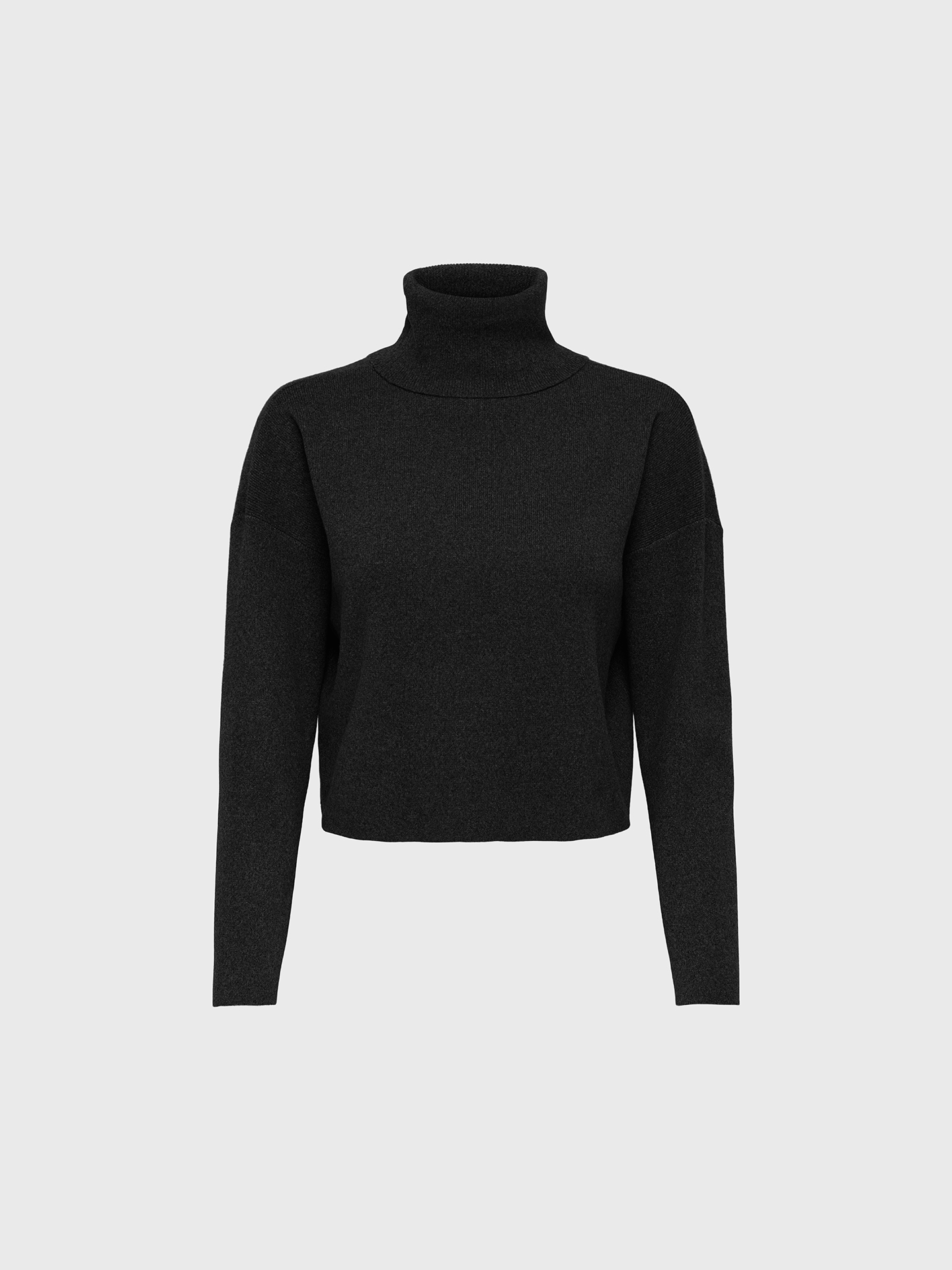 Camisola de Malha com Gola Alta