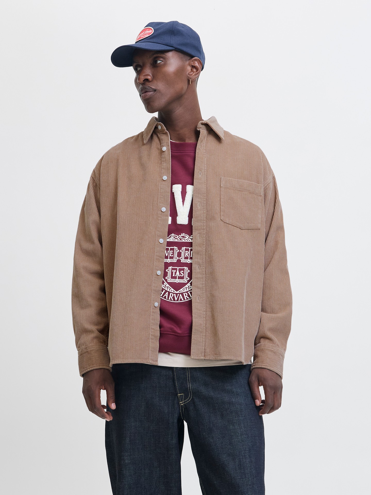 Camisa de Bombazine Oversized