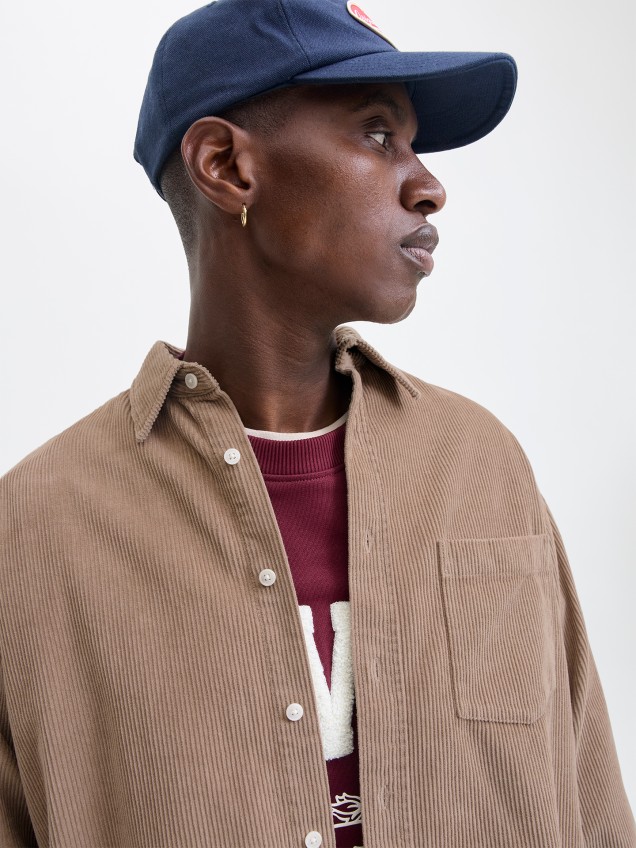 Camisa de Bombazine Oversized