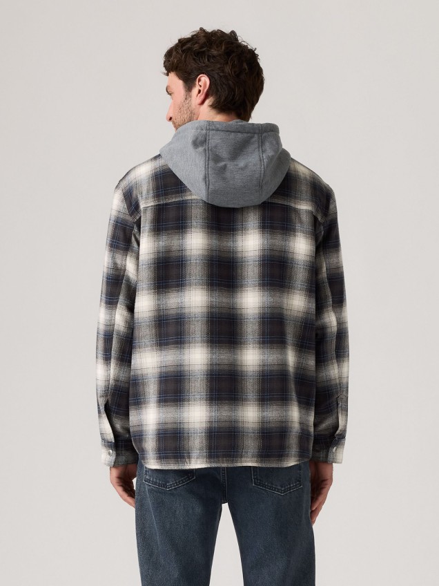 Sobrecamisa de Flanela Padrão Xadrez