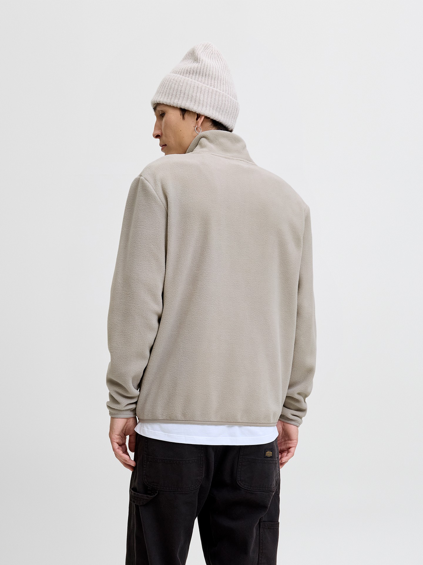 Casaco Polar com Gola Alta