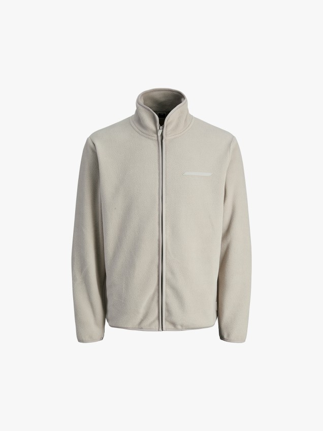 Casaco Polar com Gola Alta