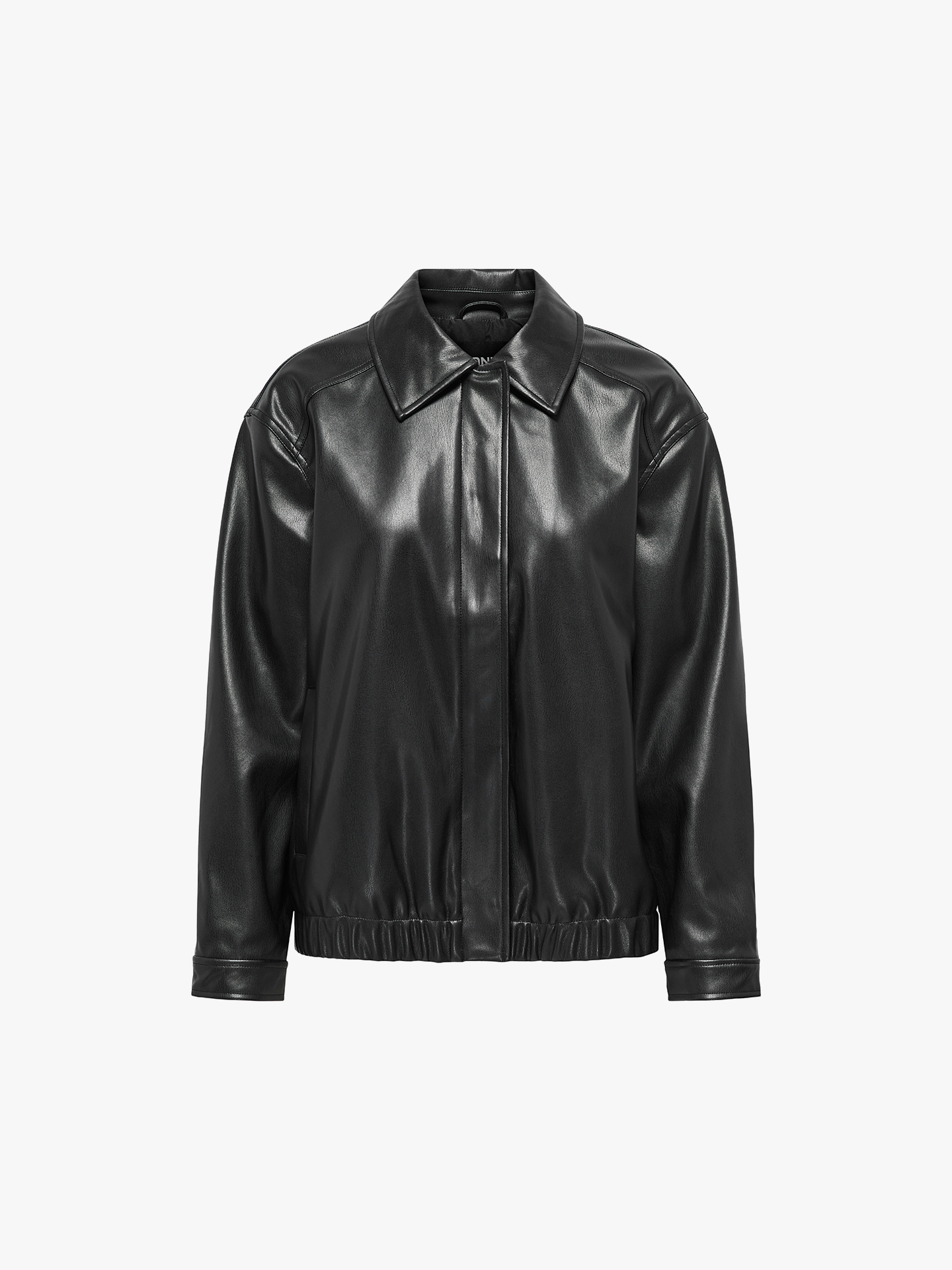 Casaco Bomber em Pele Sintética