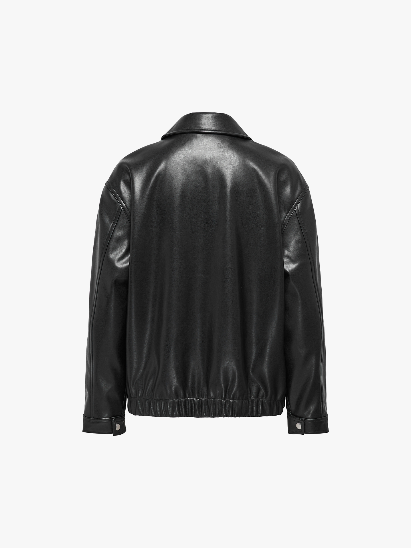 Casaco Bomber em Pele Sintética