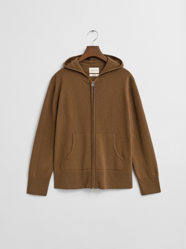 Casaco de Malha com Capuz