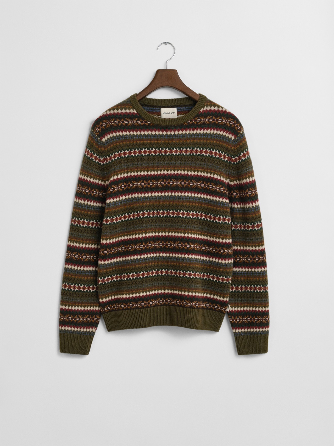 Camisola de Malha com Padro Geomtrico