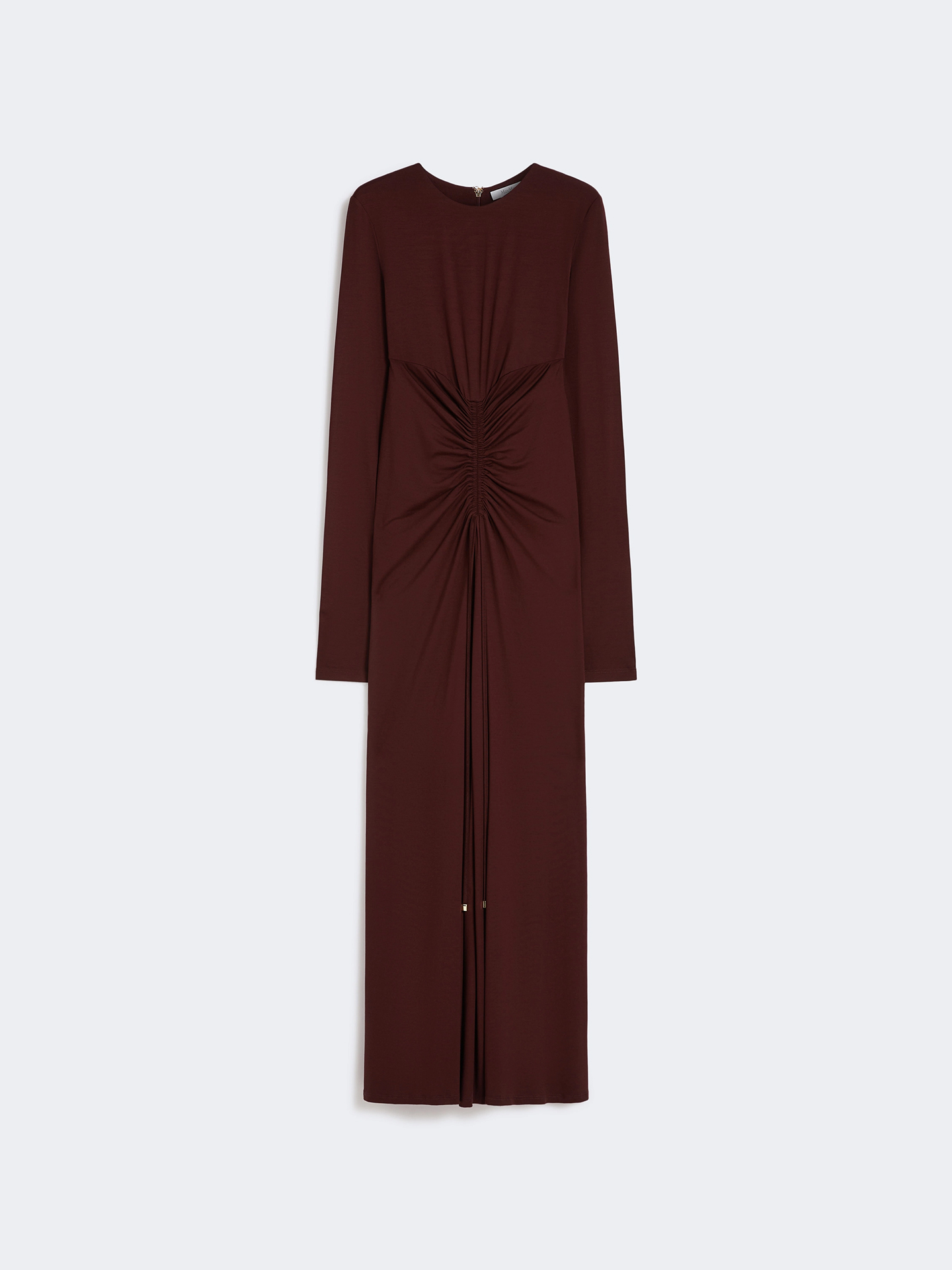 Vestido com Detalhe Franzido Doppia