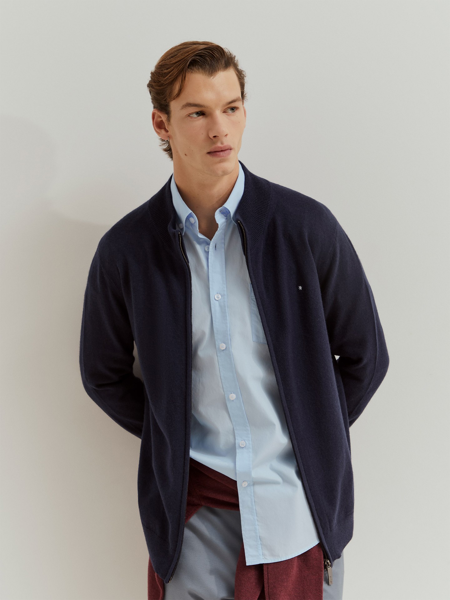 Casaco de Malha em Lã