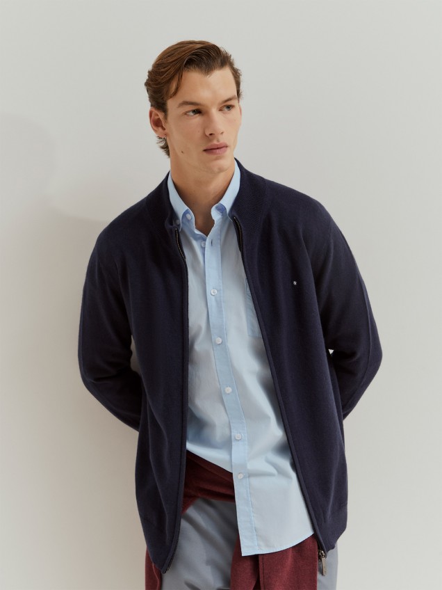 Casaco de Malha em Lã