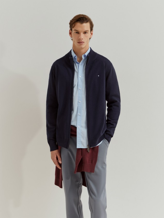 Casaco de Malha em Lã