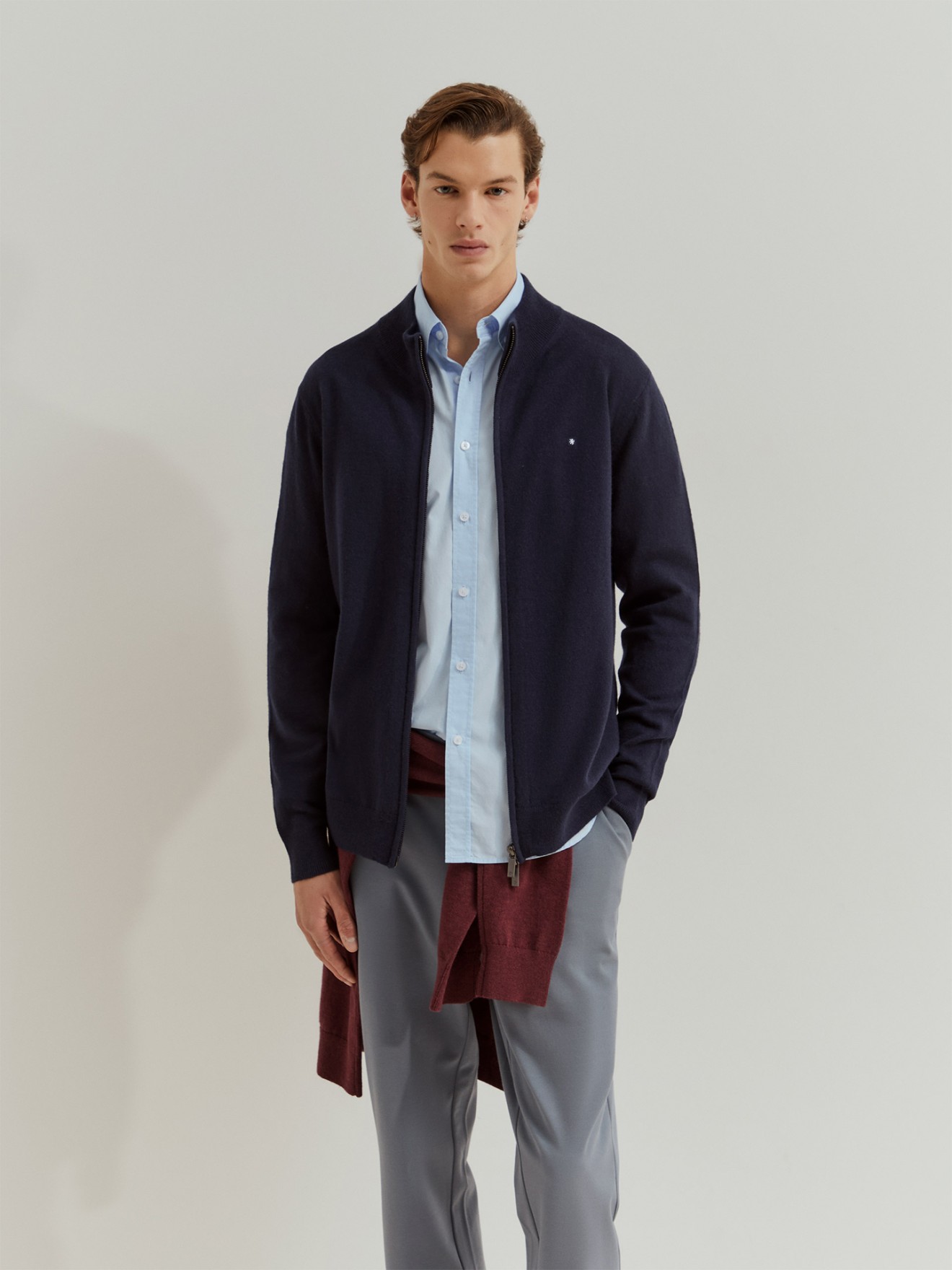 Casaco de Malha em L