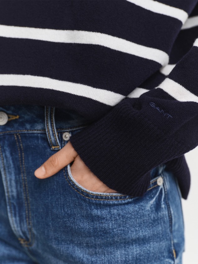 Camisola de Malhas às Riscas