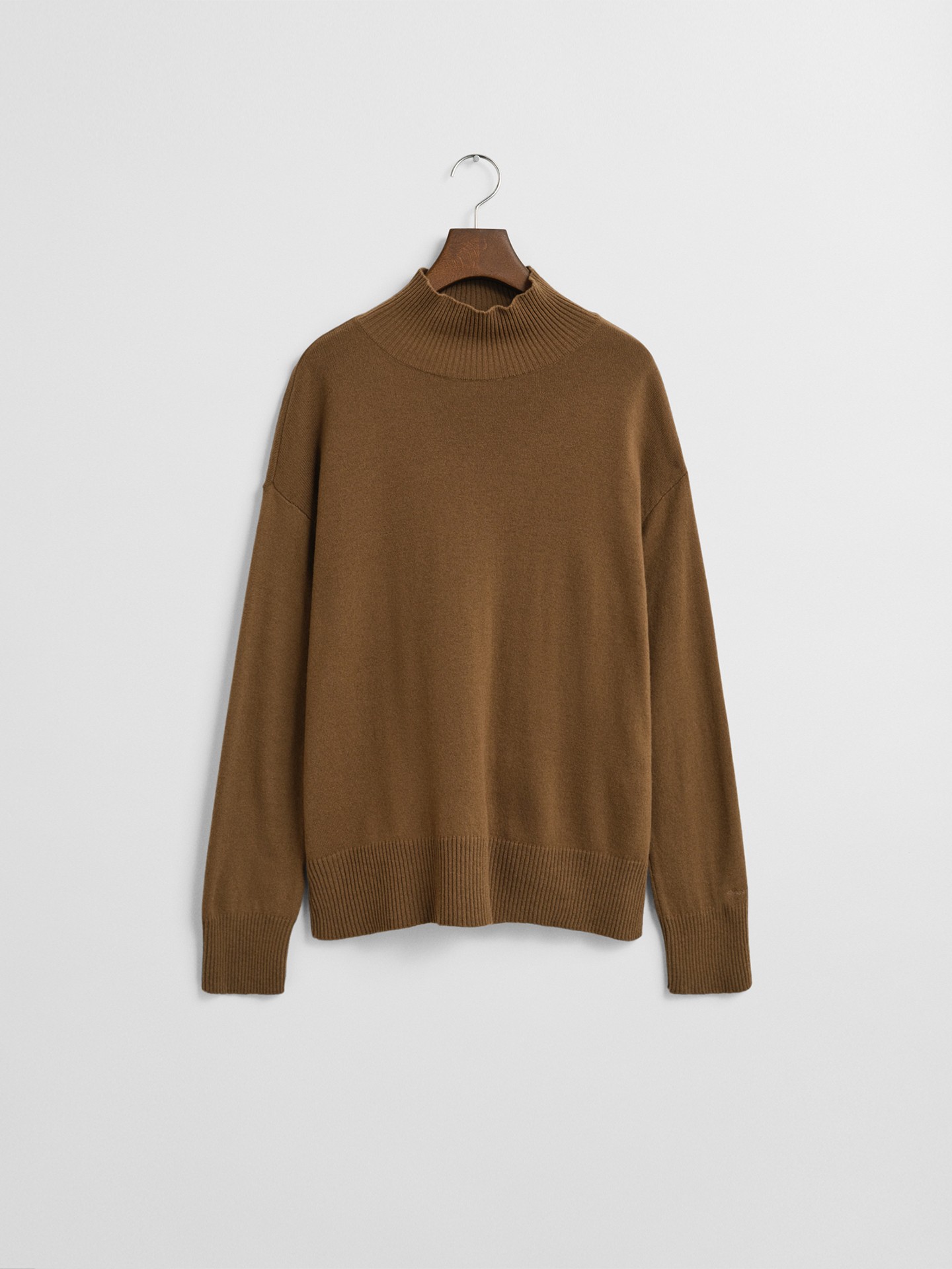 Camisola de Malha com Gola Alta