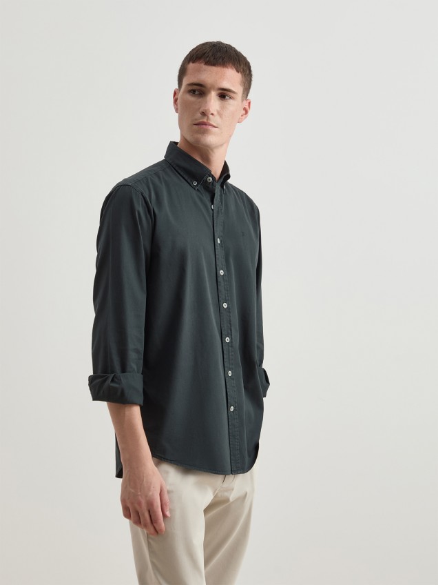 Camisa de Algodão Regular Fit