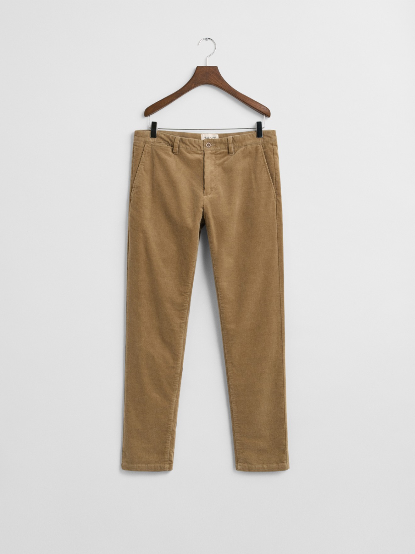 Calças de Bombazina Slim Fit