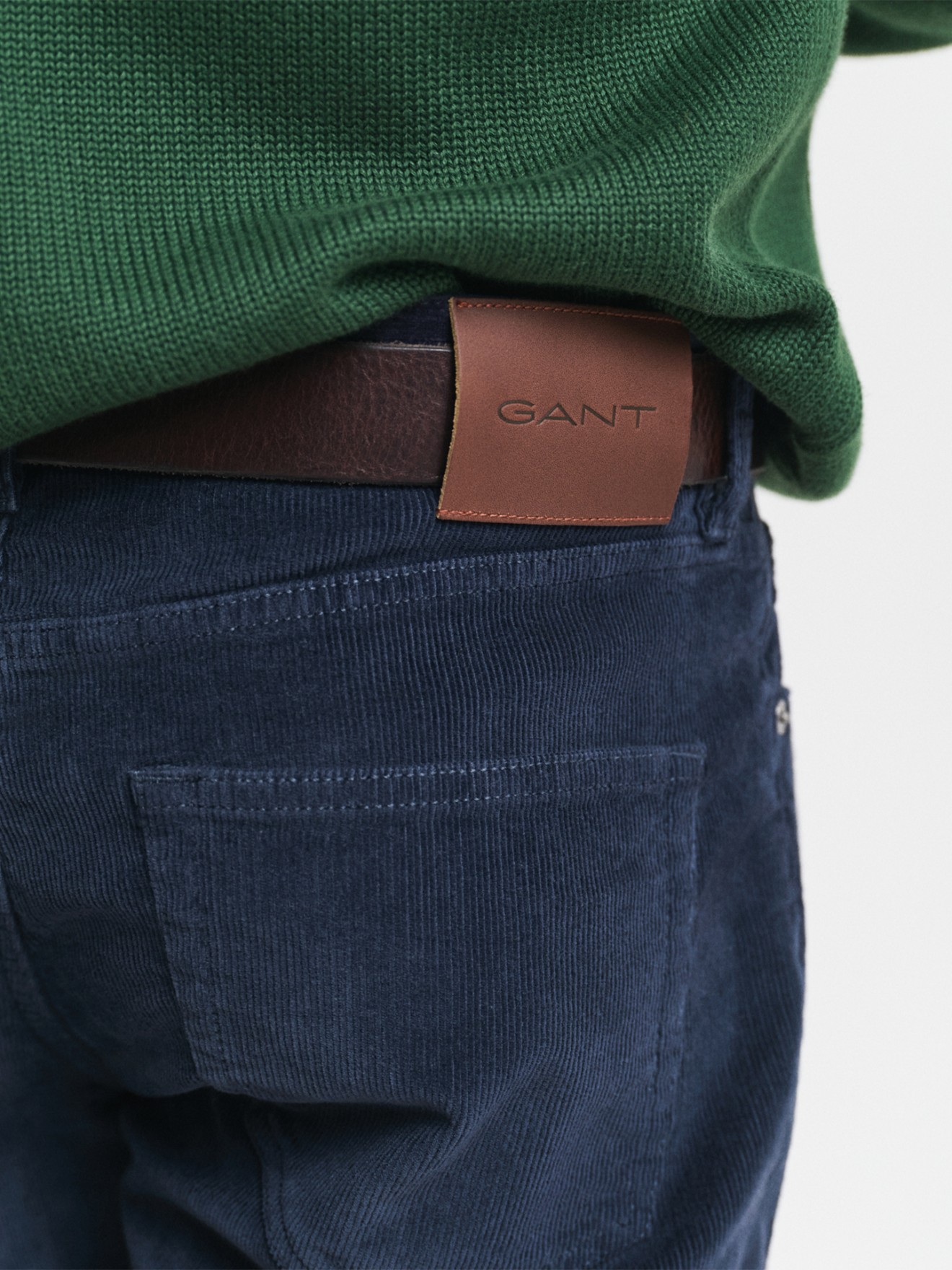 Calas de Ganga em Bombazine Slim Fit