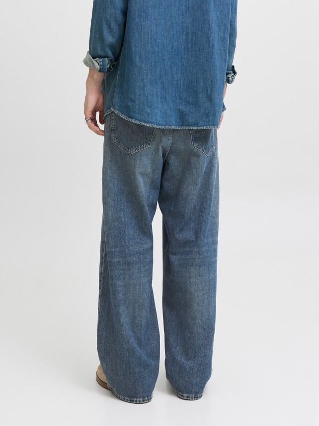 Calças de Ganga Wide Fit