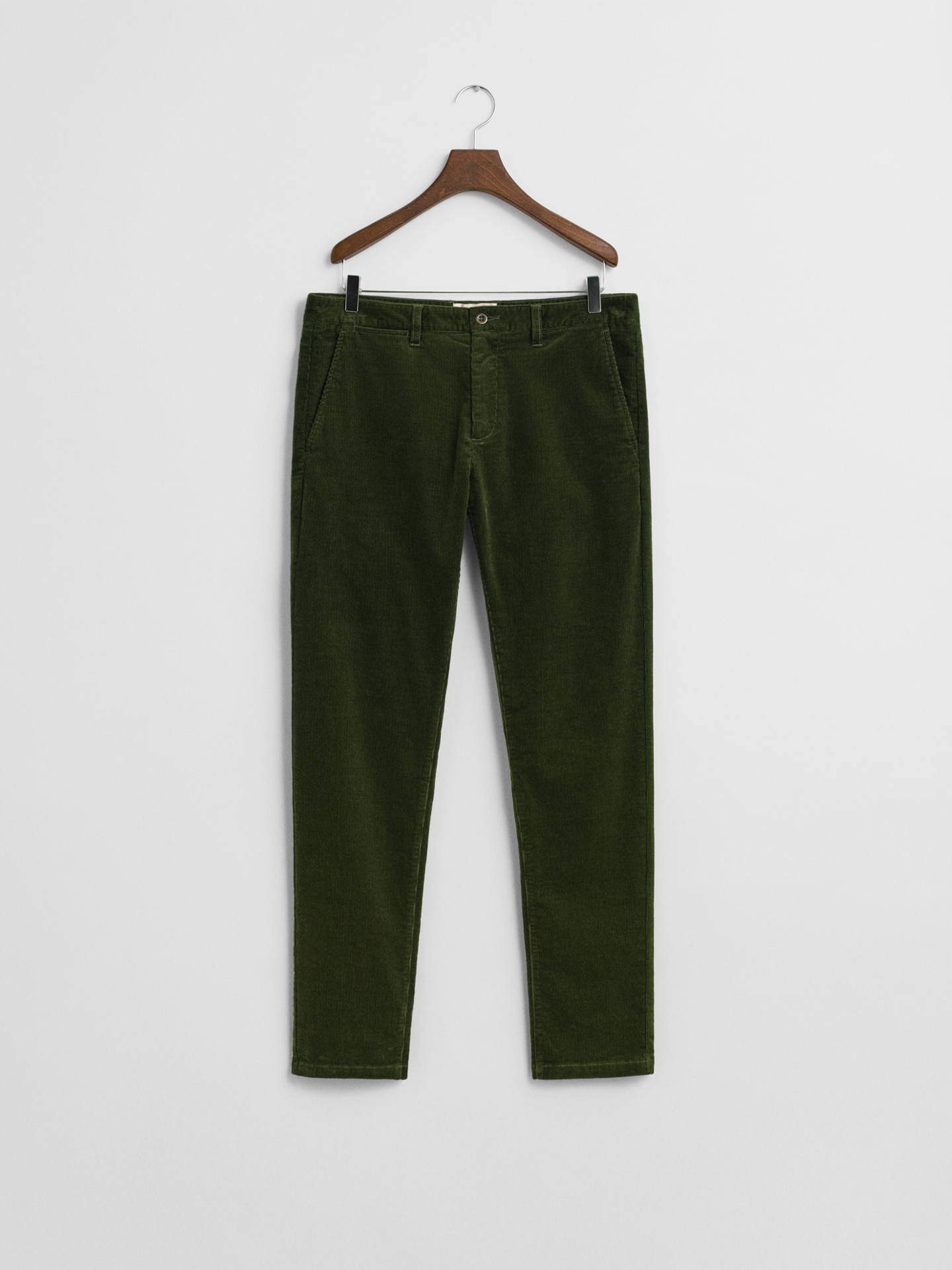 Calças de Bombazina Slim Fit