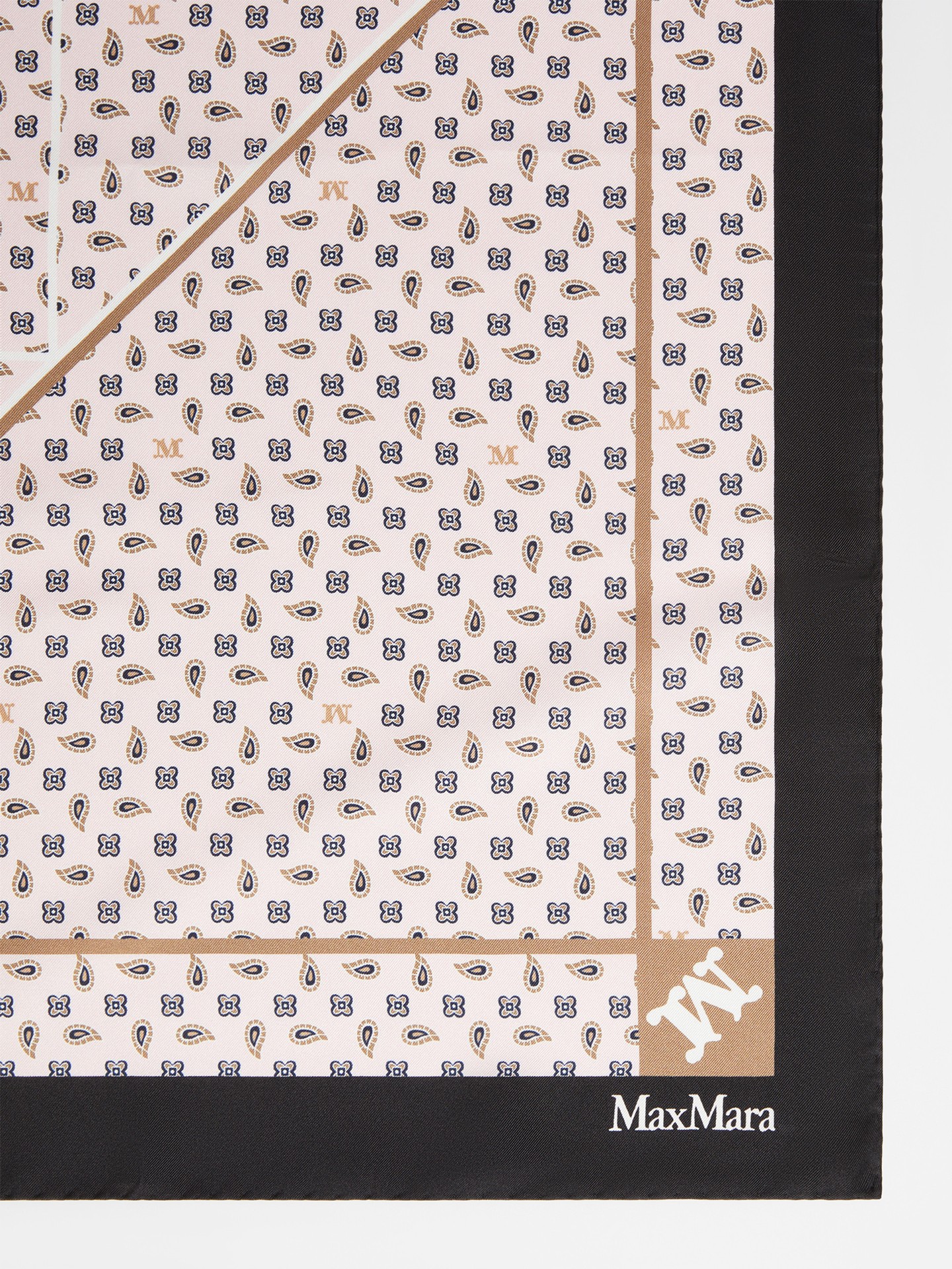 Lenço Quadrado de Seda MXACARRE90W1