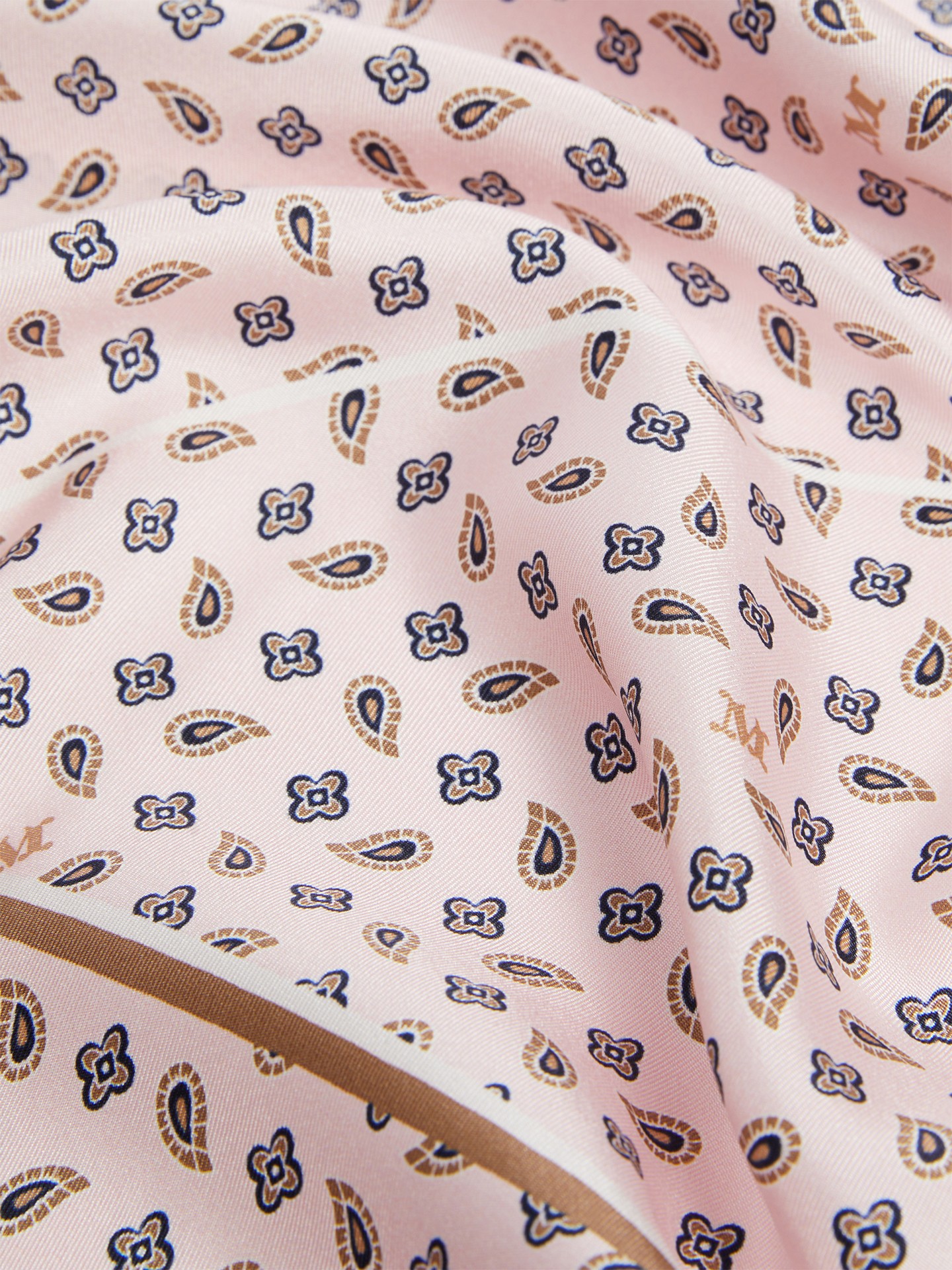 Lenço Quadrado de Seda MXACARRE90W1