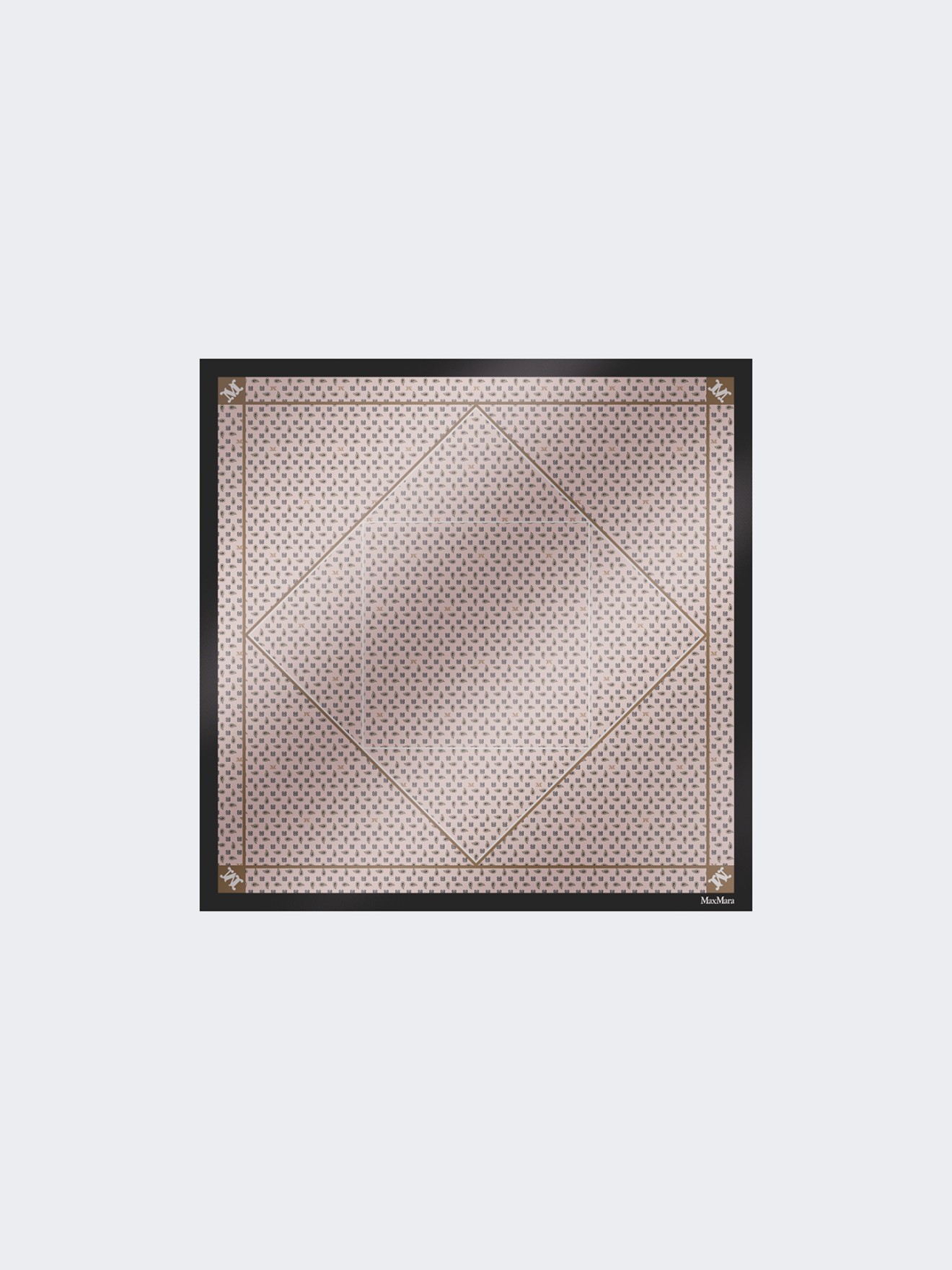 Len�o Quadrado de Seda MXACARRE90W1