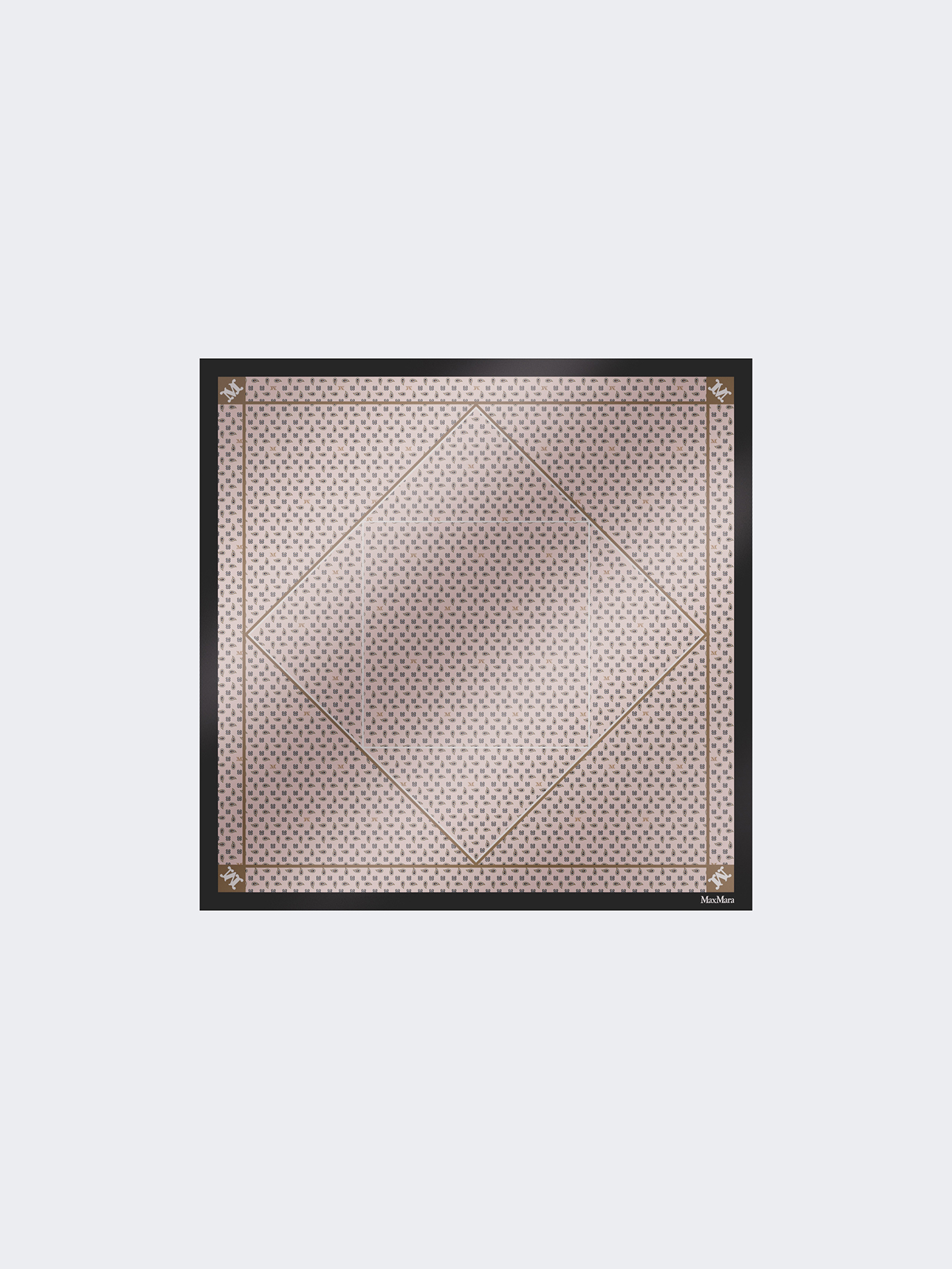 Lenço Quadrado de Seda MXACARRE90W1