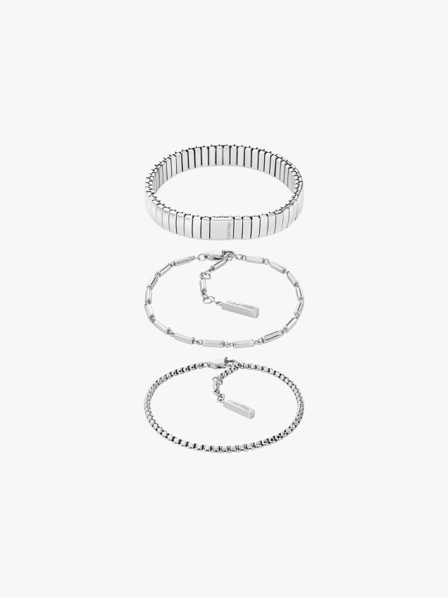 Conjunto de 3 Pulseiras Stacked