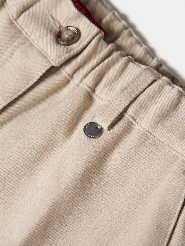 Calças Cargo Regular Fit