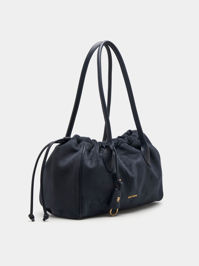 Mala Tote com Efeito Camurça