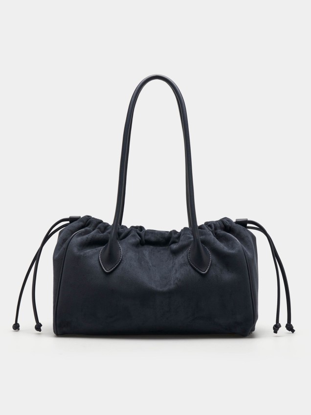 Mala Tote com Efeito Camurça