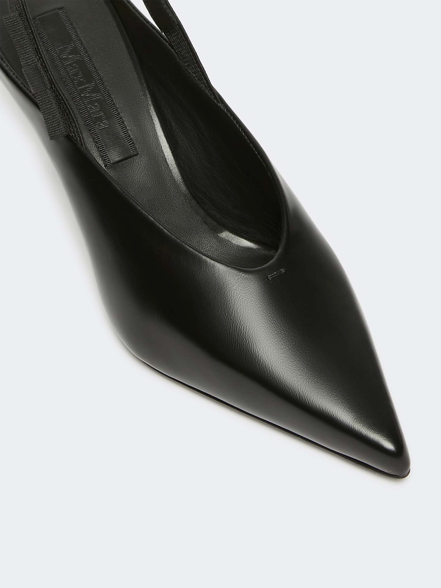 Sapatos Slingback em Pele Bowslingy