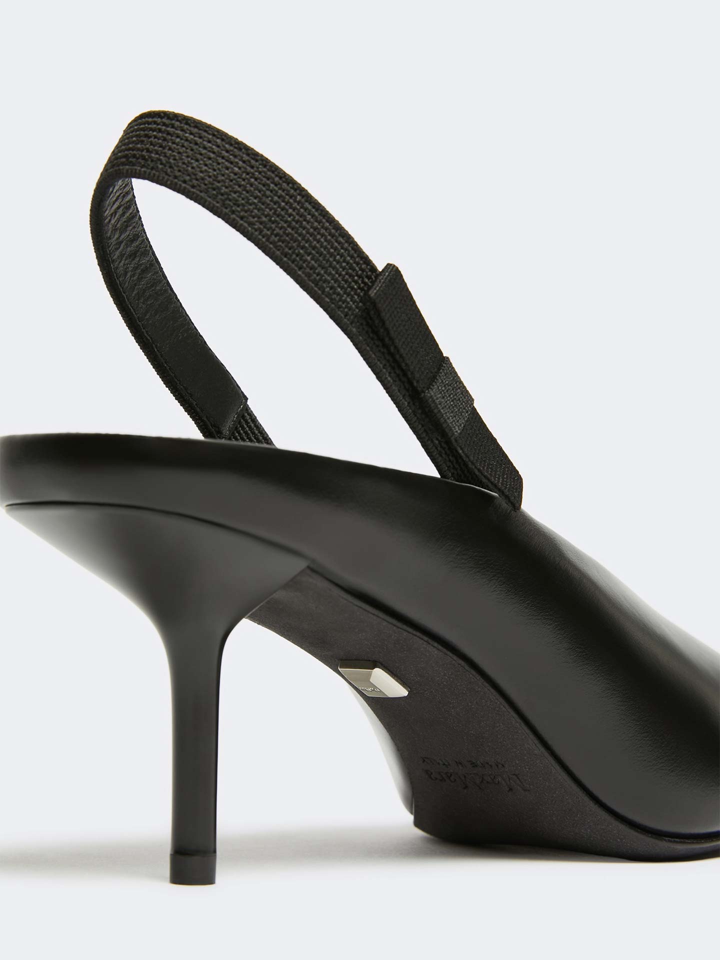 Sapatos Slingback em Pele Bowslingy