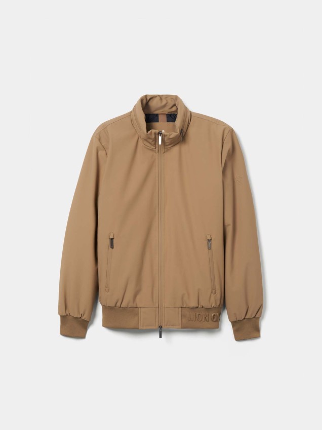 Blusão Acolchoado com Capuz Embutido