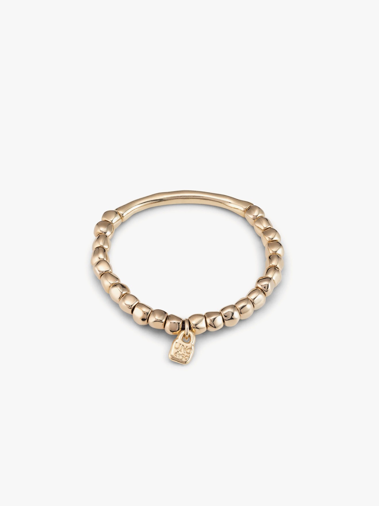 Pulseira de Contas com Barra Central