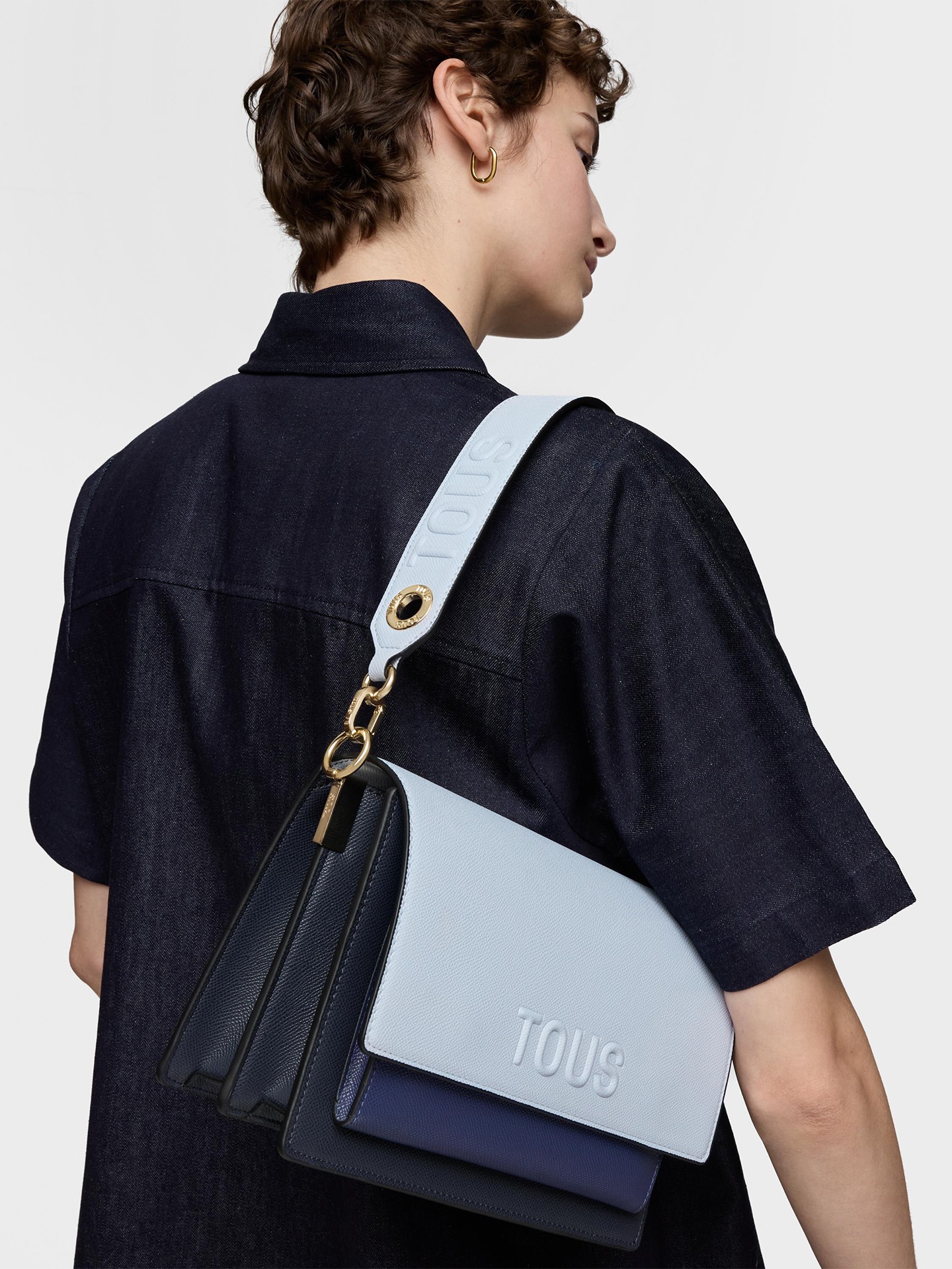 Mala de Ombro Audree Saffiano