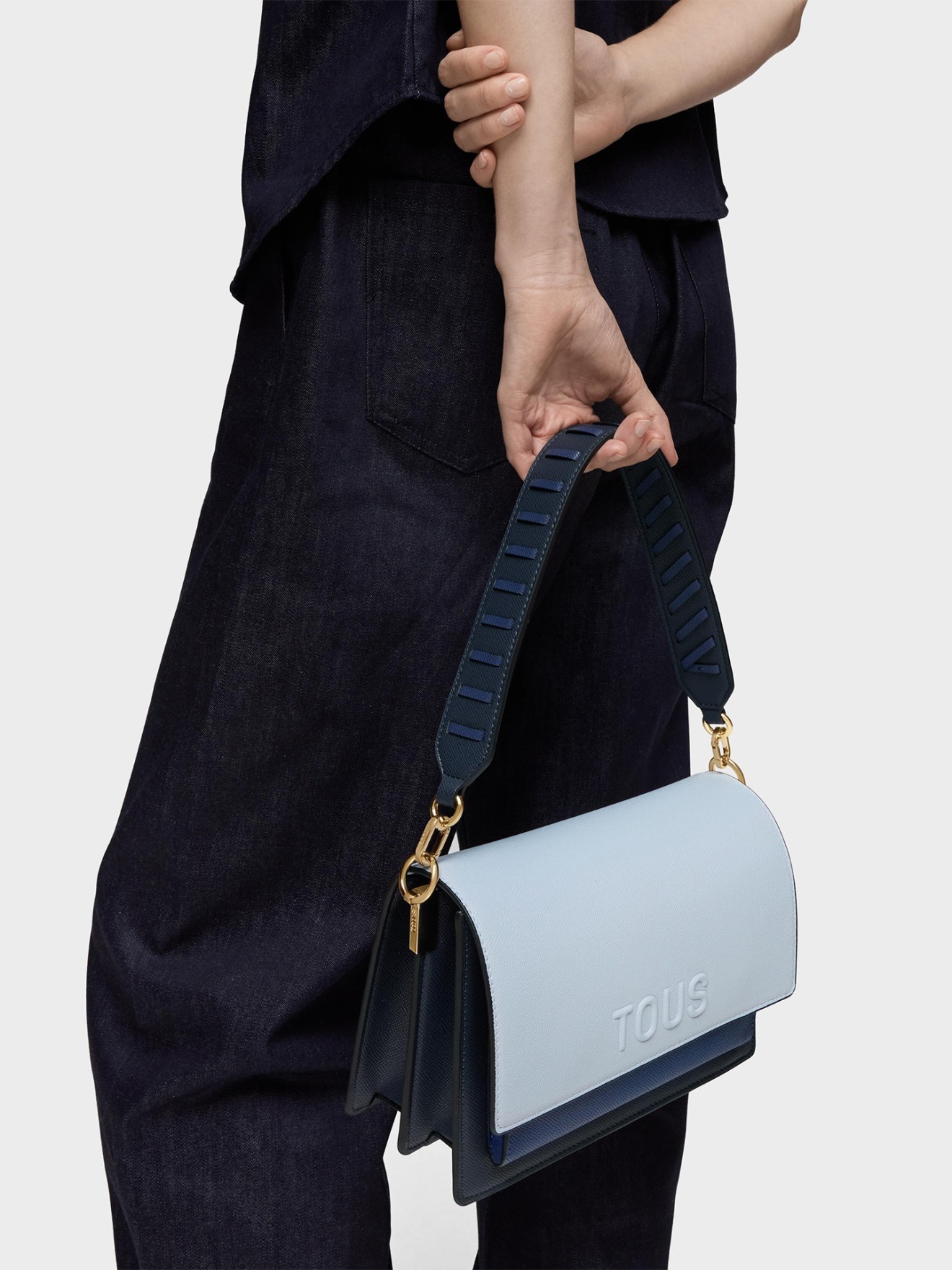 Mala de Ombro Audree Saffiano