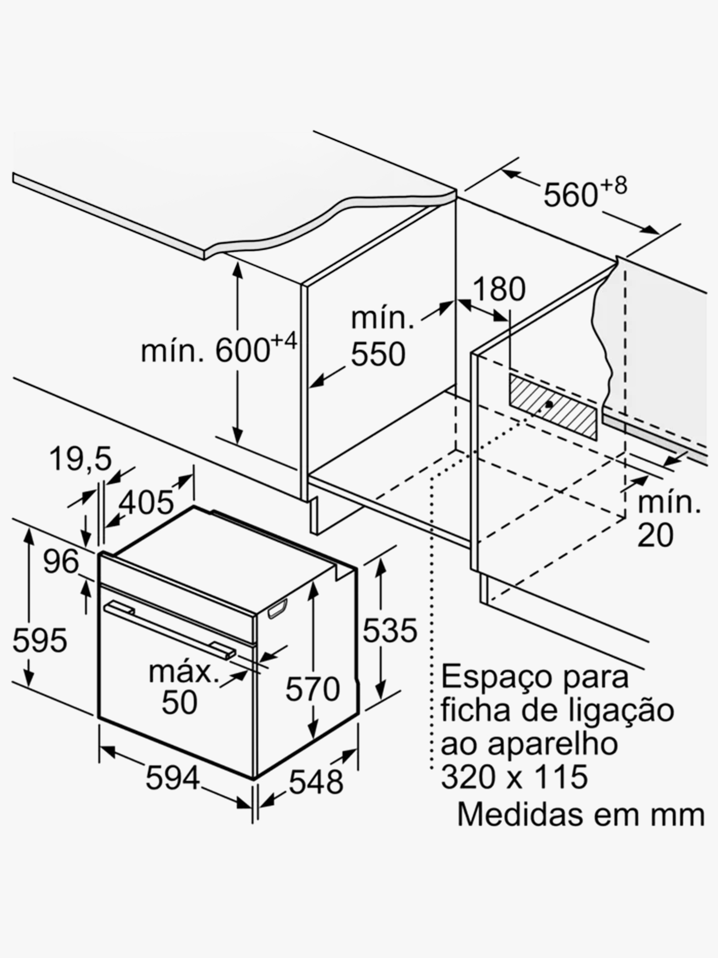 Forno Integrável 60cm Serie 6