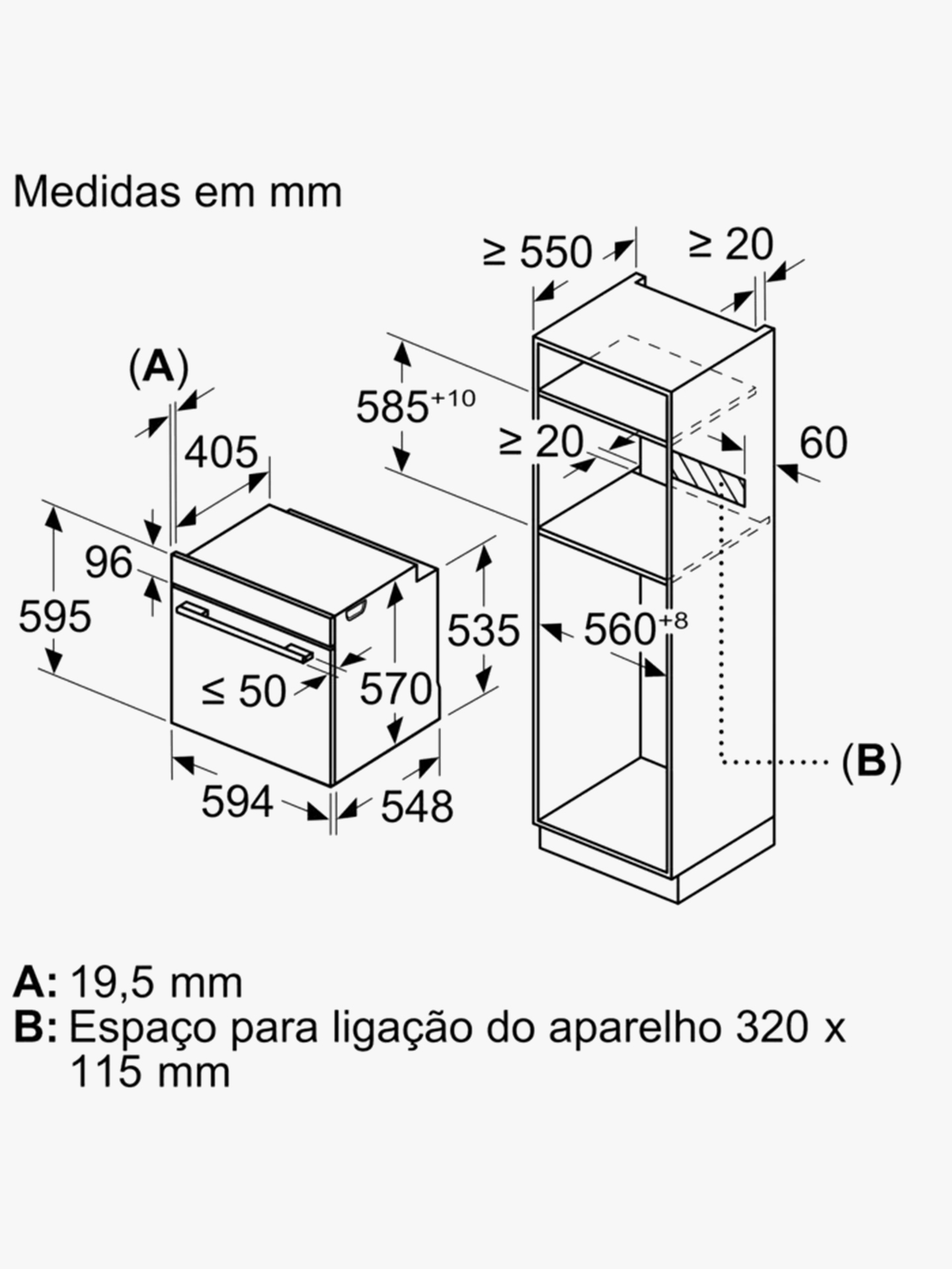 Forno Integrável 60cm Serie 6