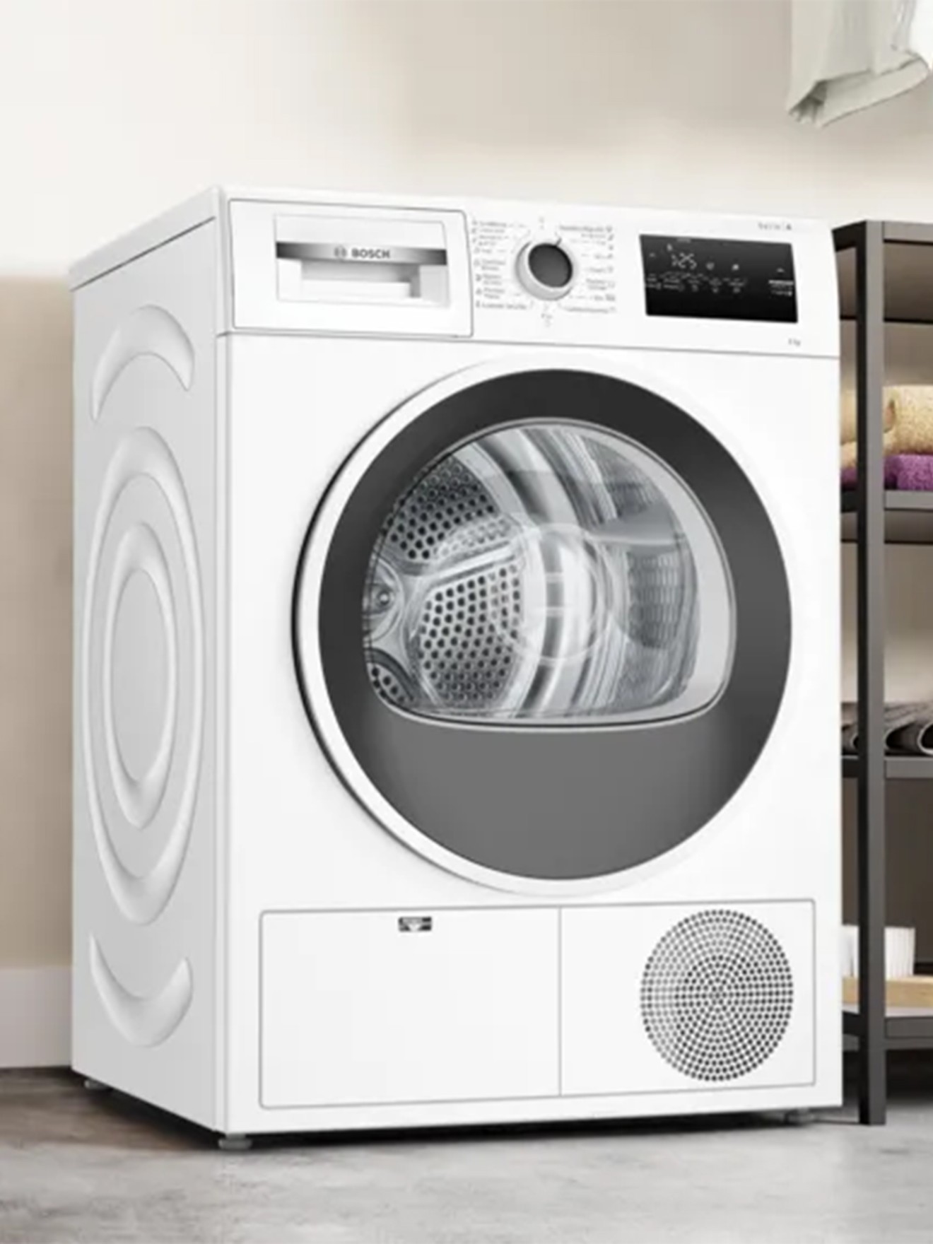 Máquina de Secar Roupa de Bomba de Calor Serie 4 8 kg