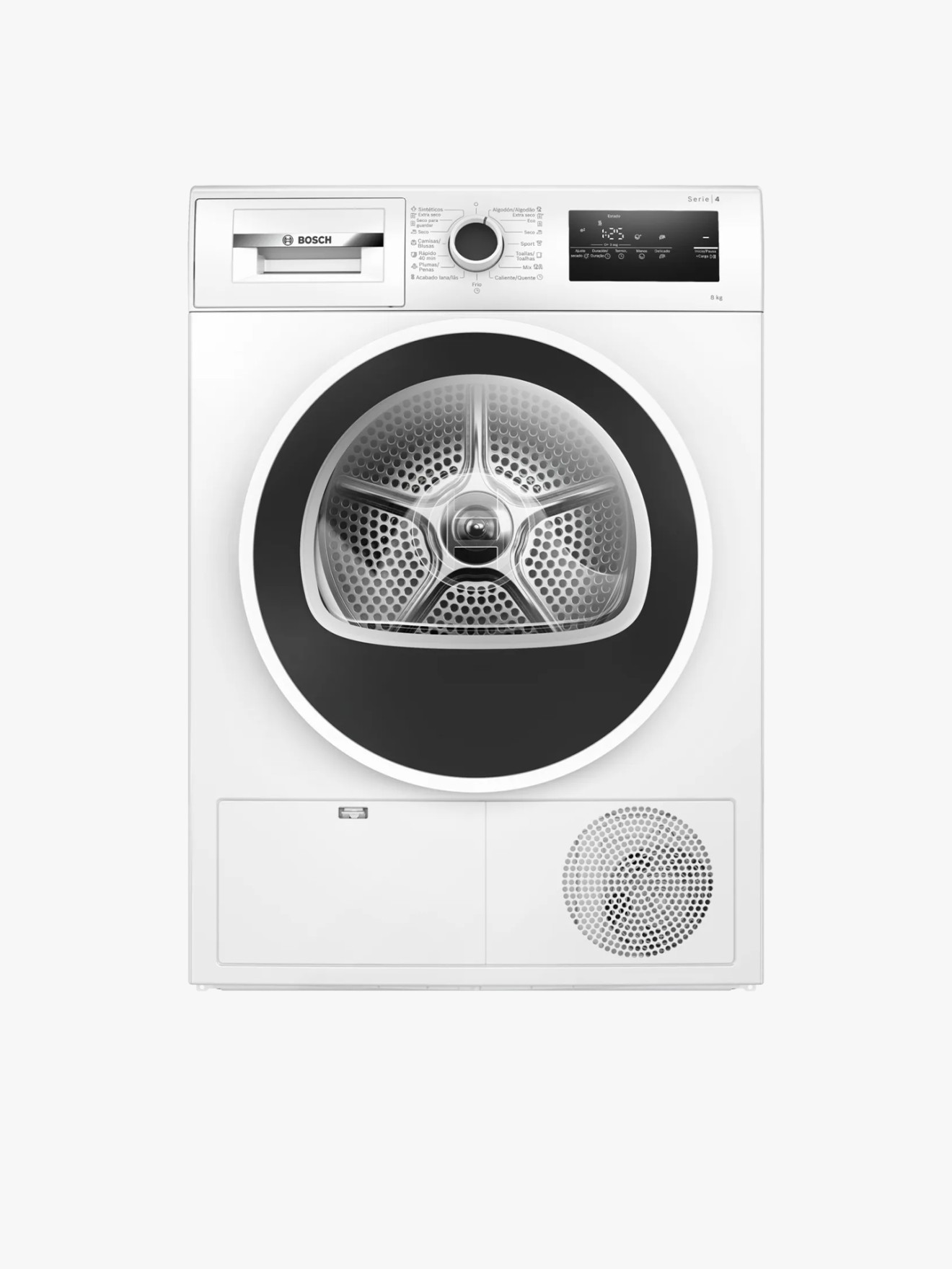 Mquina de Secar Roupa de Bomba de Calor Serie 4 8 kg