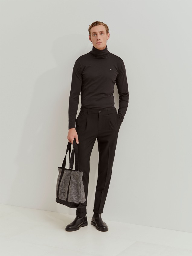 Camisola de Gola Alta