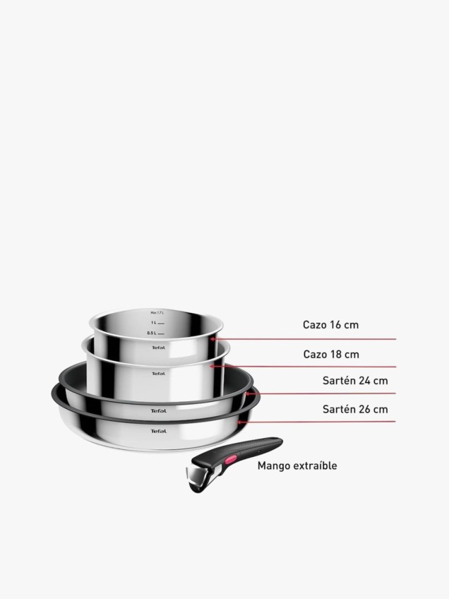 Set de Cozinha 5 Peças Ingenio Cook Eat