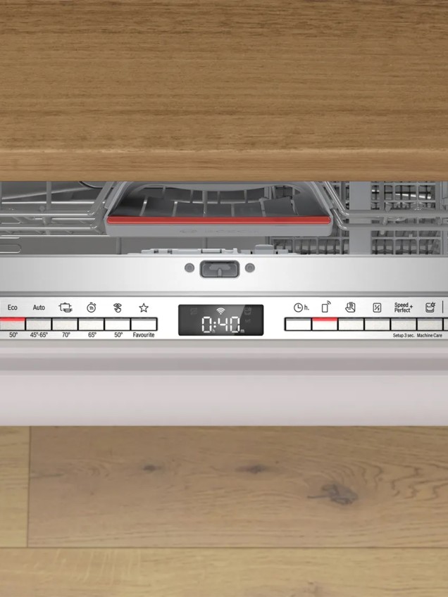 Máquina de Lavar Loiça de Encastre Serie 4 SilencePlus Home Connect