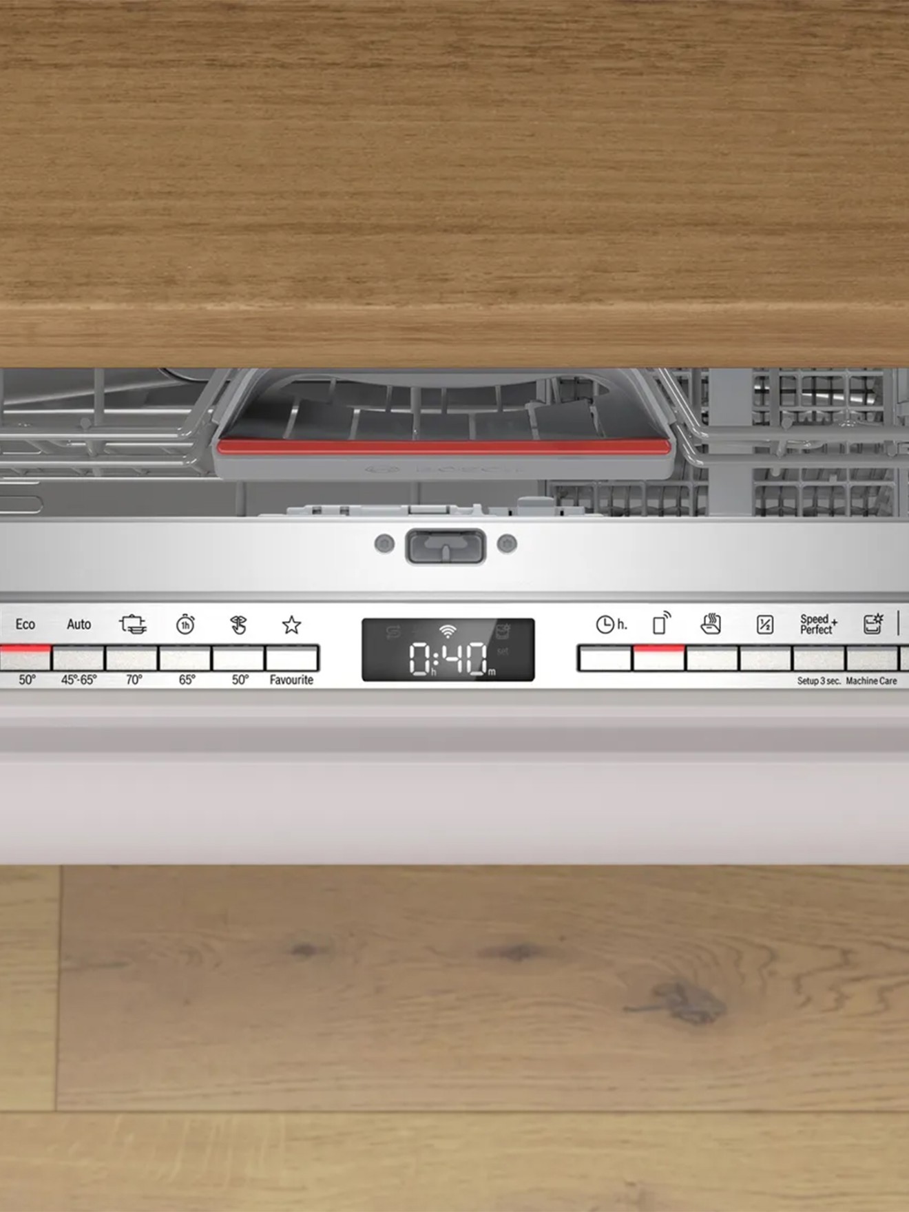 Máquina de Lavar Loiça de Encastre Serie 4 SilencePlus Home Connect