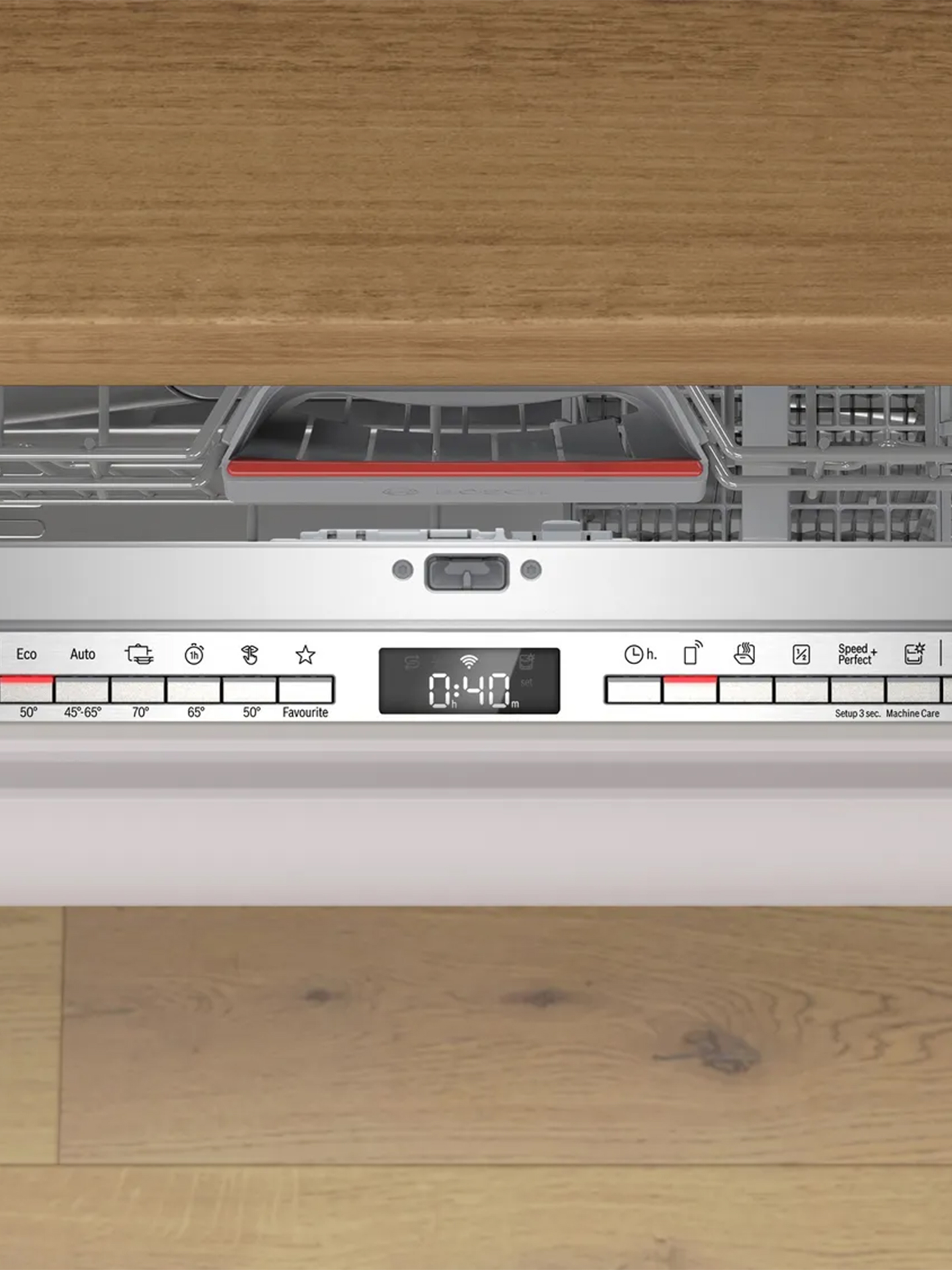 Máquina de Lavar Loiça de Encastre Serie 4 SilencePlus Home Connect