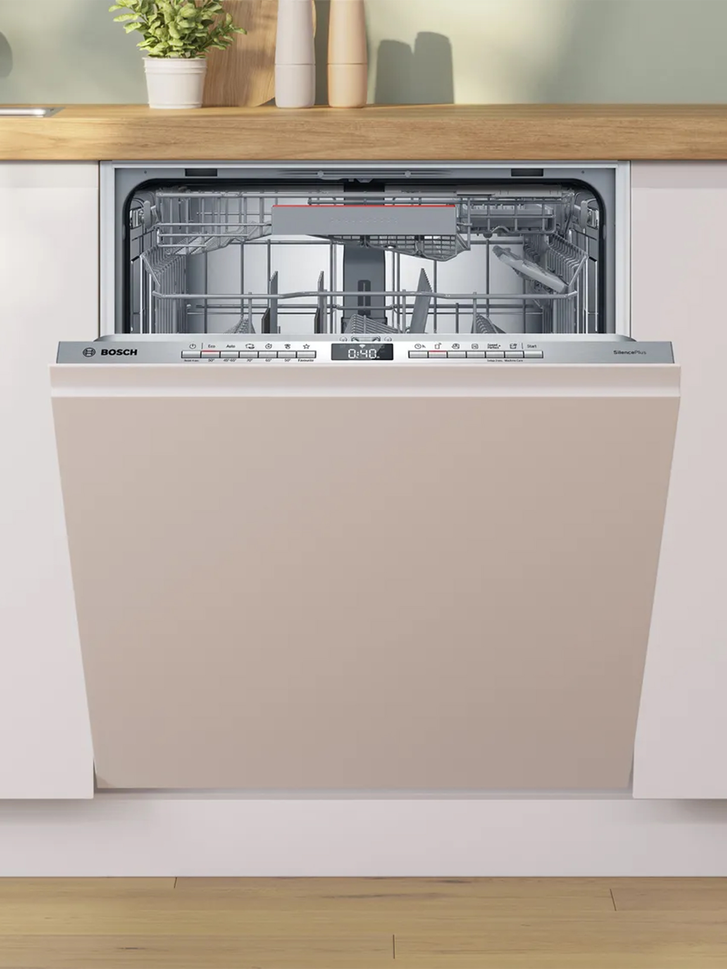 Máquina de Lavar Loiça de Encastre Serie 4 SilencePlus Home Connect