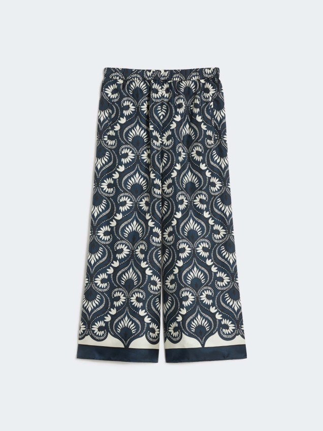 Calças de Perna Larga WKDOTTICO