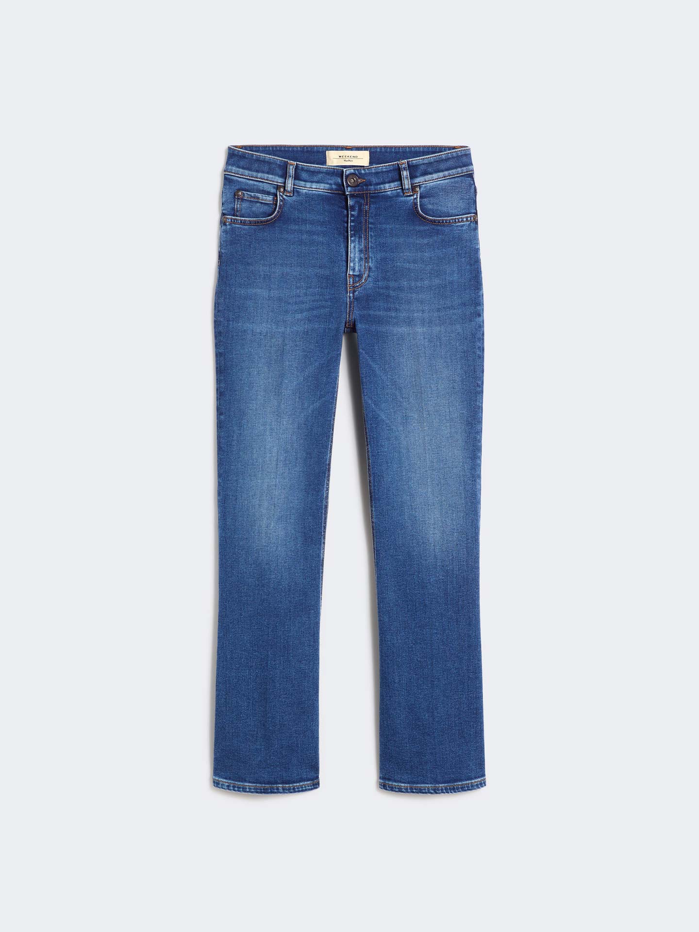 Calças de Ganga Flare Cropped WKDRAPALLO